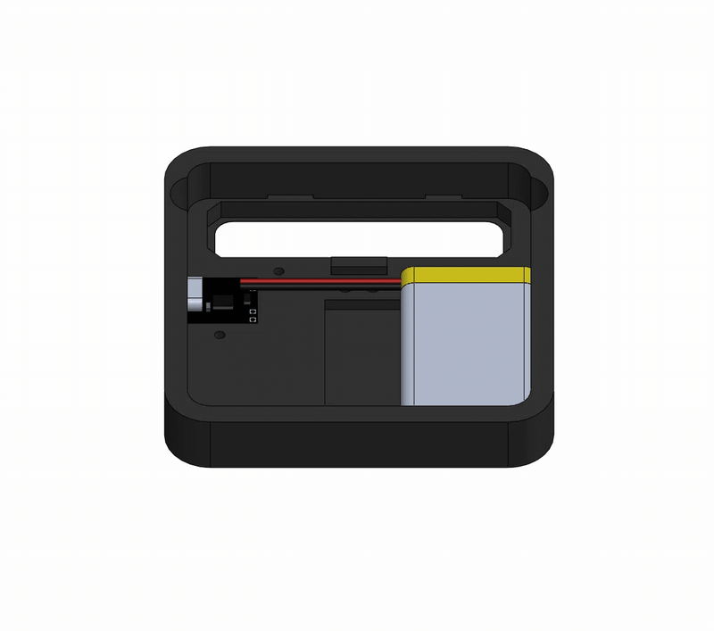 Assembling battery and usb-c board