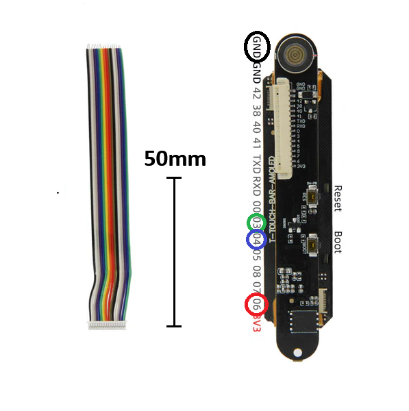 Prepare the adc/esp cable