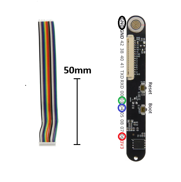 Prepare the adc/esp cable